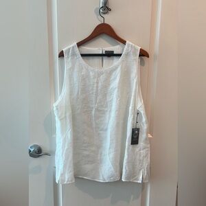 G by Guess White Tank Top